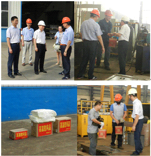 薛家鎮政府領導來我公司進行高溫慰問 薛家鎮政府領導來我公司進行高溫慰問